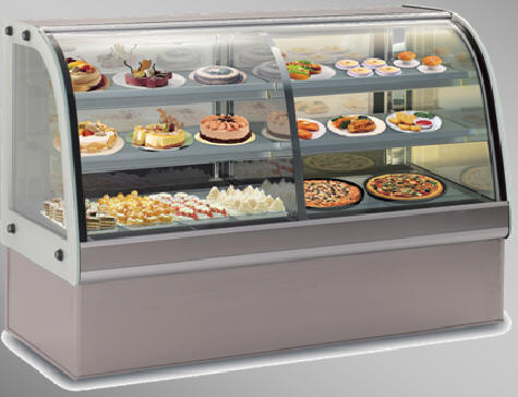 Kinco RZ3-150C Combination Ambient and Refrigerated Showcase